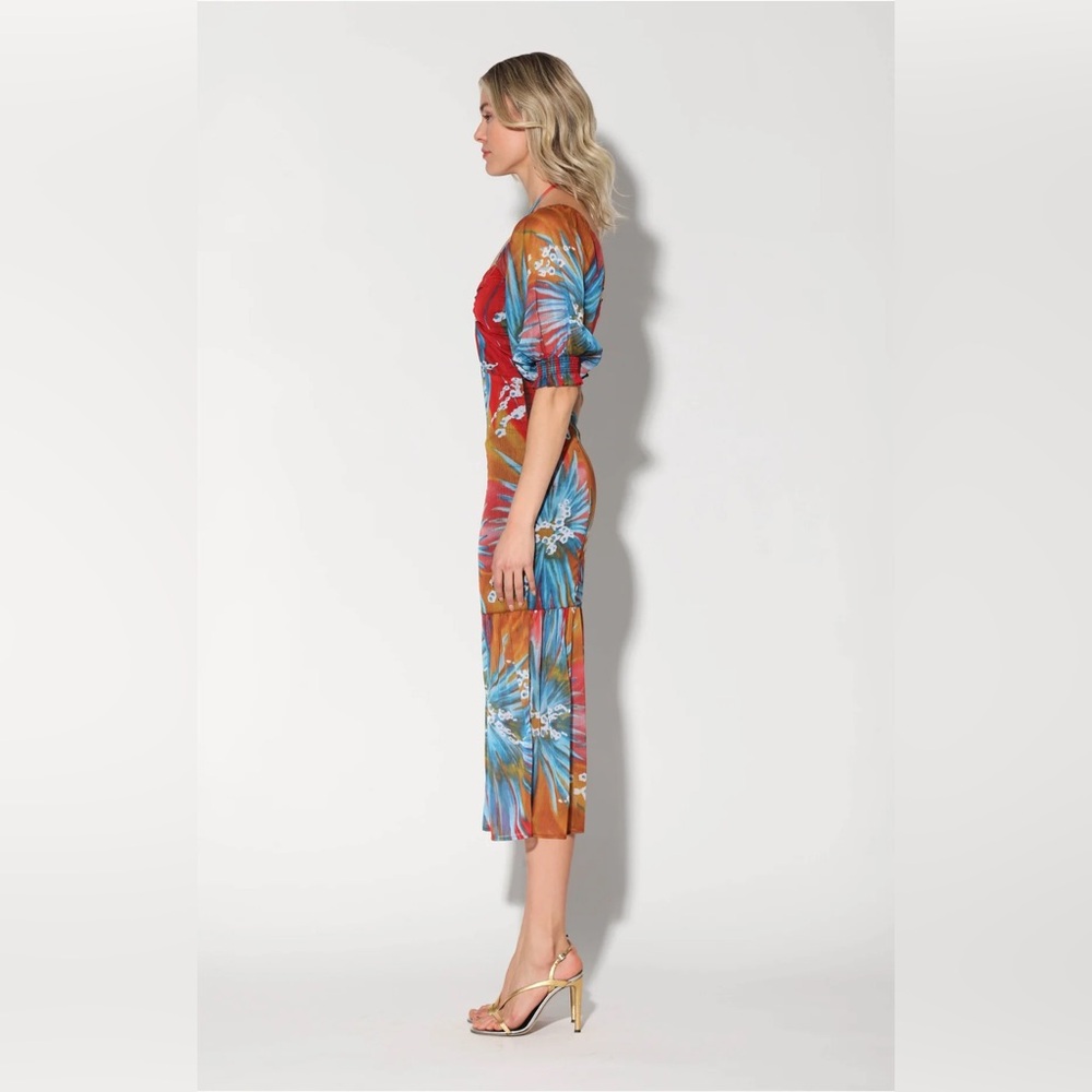 Walter Baker Danielle Dress in Rio Palm - Picture 3 of 9